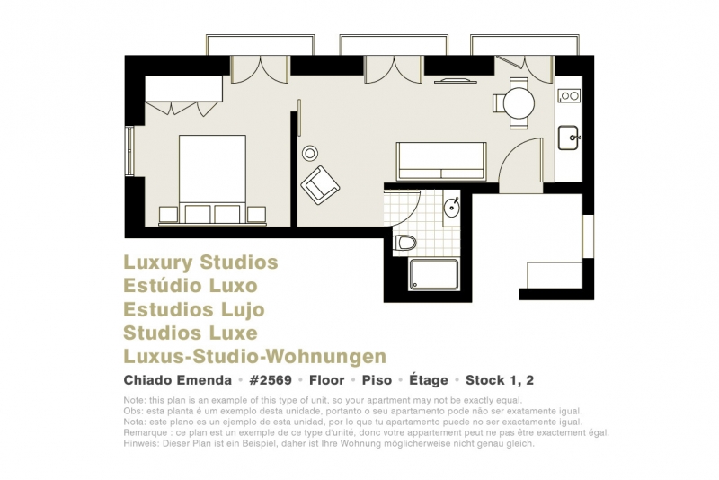 hotel Lisbon Serviced Apartments - Emenda (Chiado)