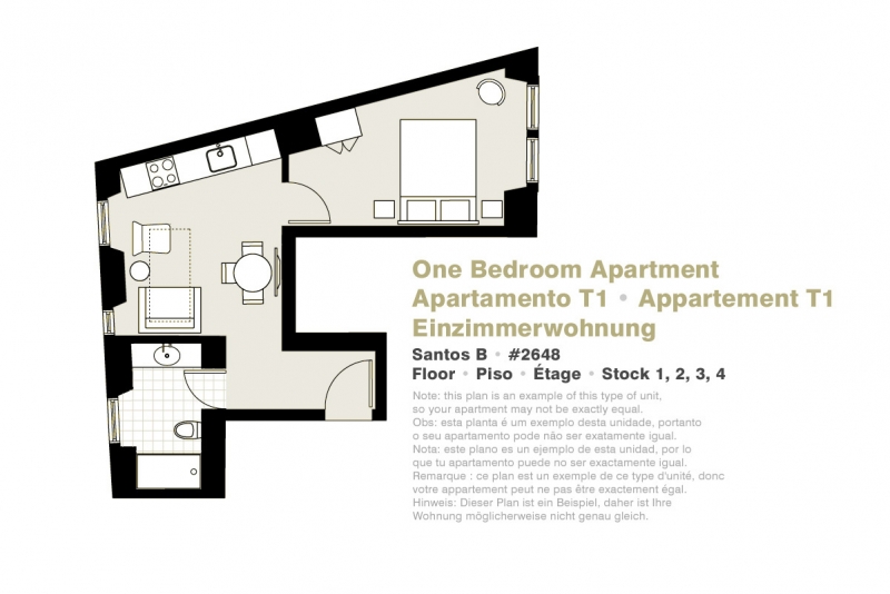 hotel Lisbon Serviced Apartments - Santos A