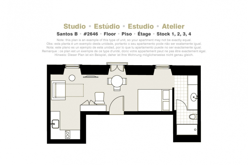 hotel Lisbon Serviced Apartments - Santos A