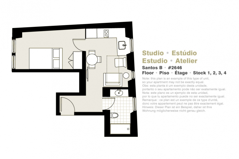 hotel Lisbon Serviced Apartments - Santos A