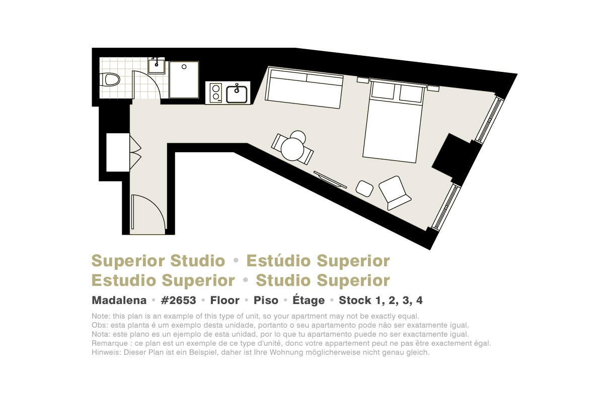 Lisbon Serviced Apartments - Madalena, Estudio Superior