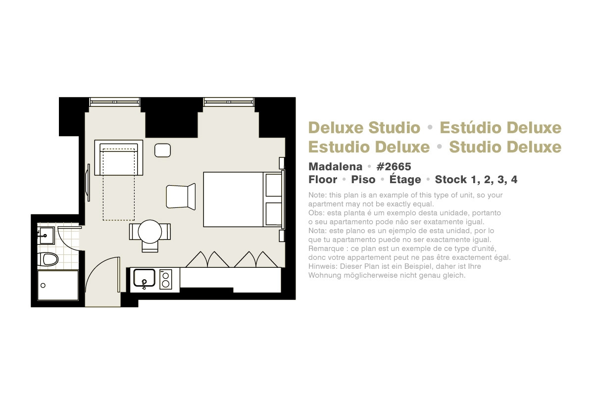 Lisbon Serviced Apartments - Madalena, Estudio Deluxe