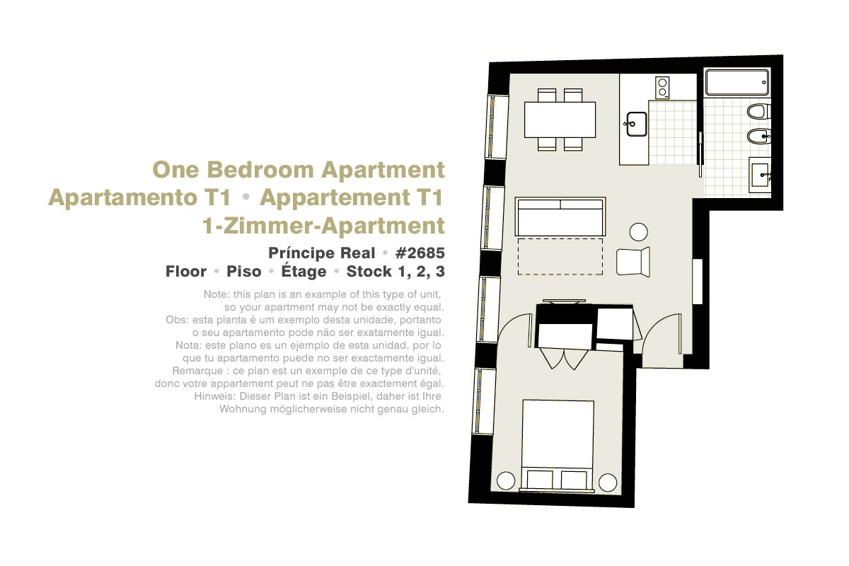 Lisbon Serviced Apartments - Principe Real, T1