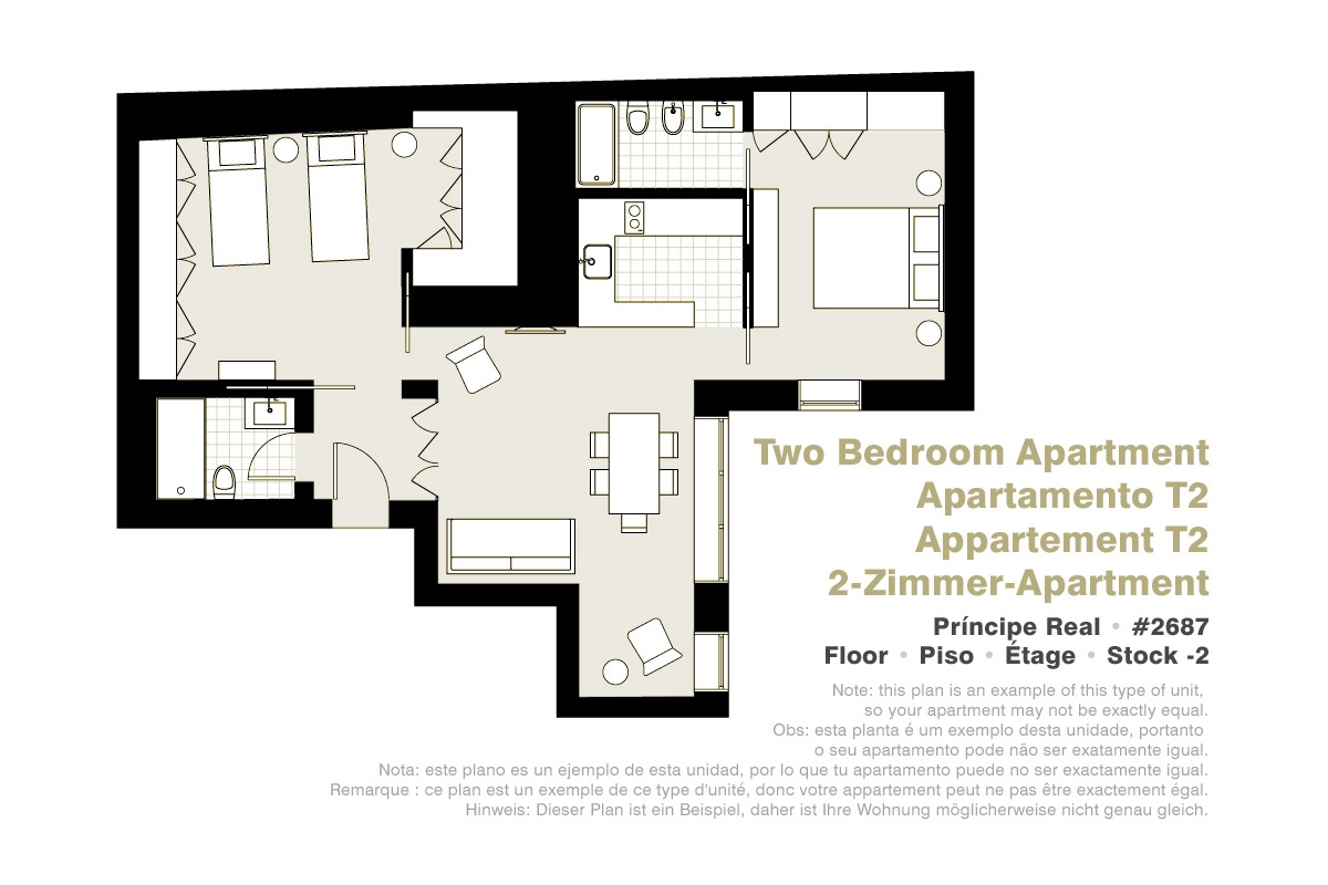Lisbon Serviced Apartments - Principe Real, T2