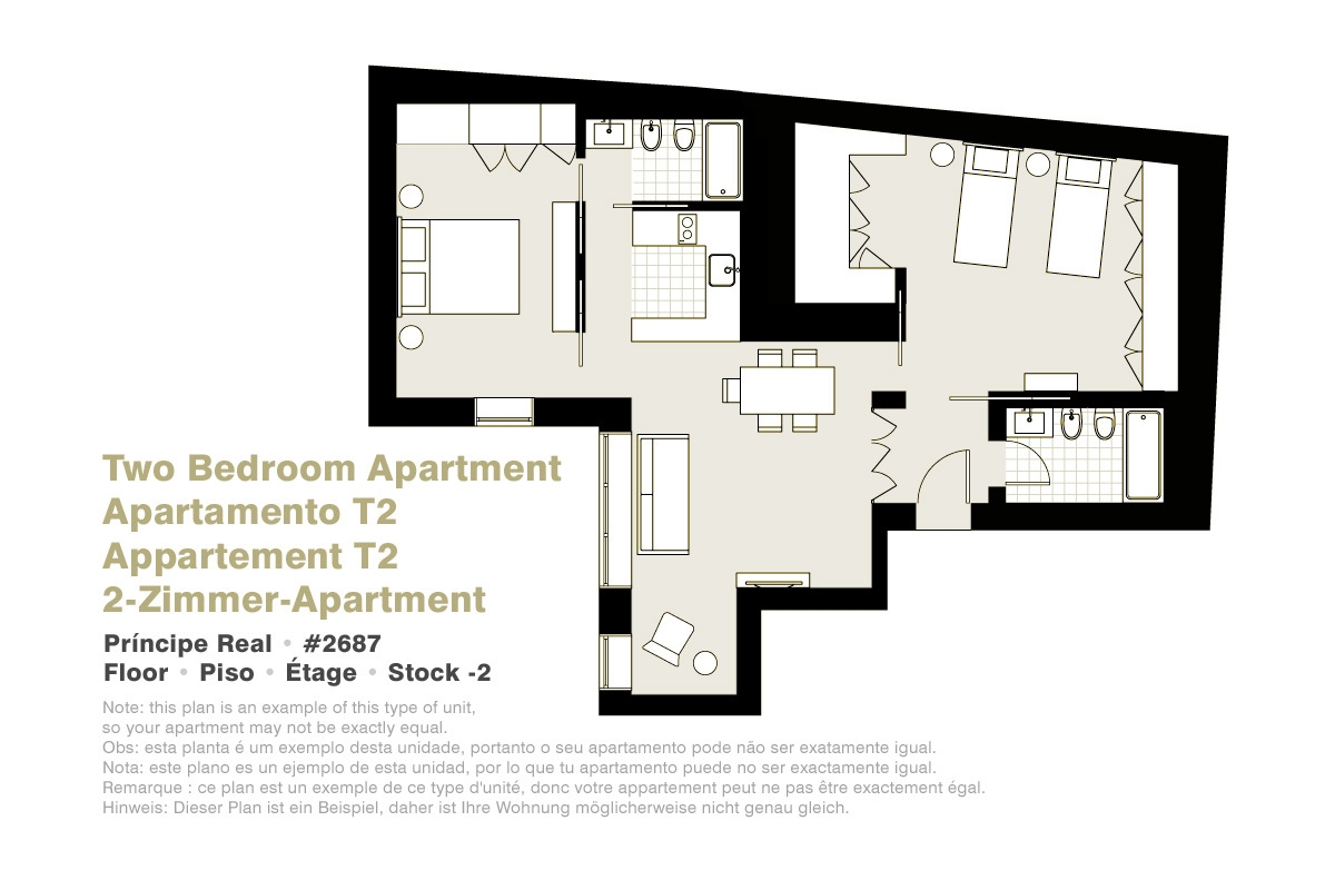 Lisbon Serviced Apartments - Principe Real, T2